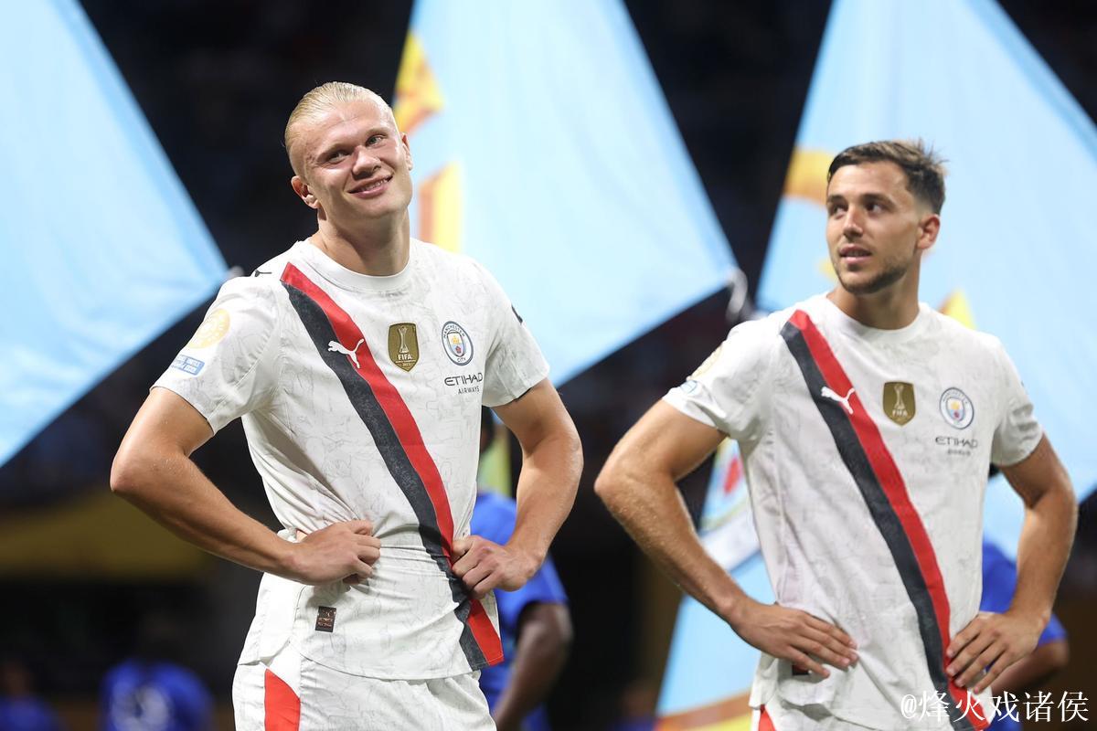 欧冠-哈兰德梅开二度 尼科·冈萨雷斯失误送点 曼城2-2战平摩纳哥