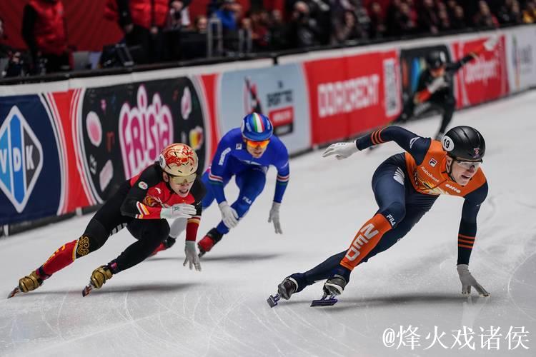 短道速滑世巡赛：中国队晋级男子5000米接力决赛